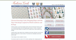 Desktop Screenshot of fredericacards.co.uk